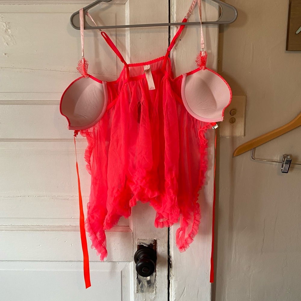 Hot Pink Victoria’s Secret Teddy - Picture 5 of 6